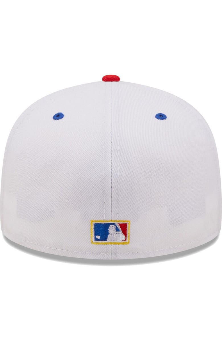 New Era Men's New Era White/Royal San Francisco Giants 8-Time World Series Champions Cherry Lolli 59FIFTY Fitted Hat, Alternate, color,