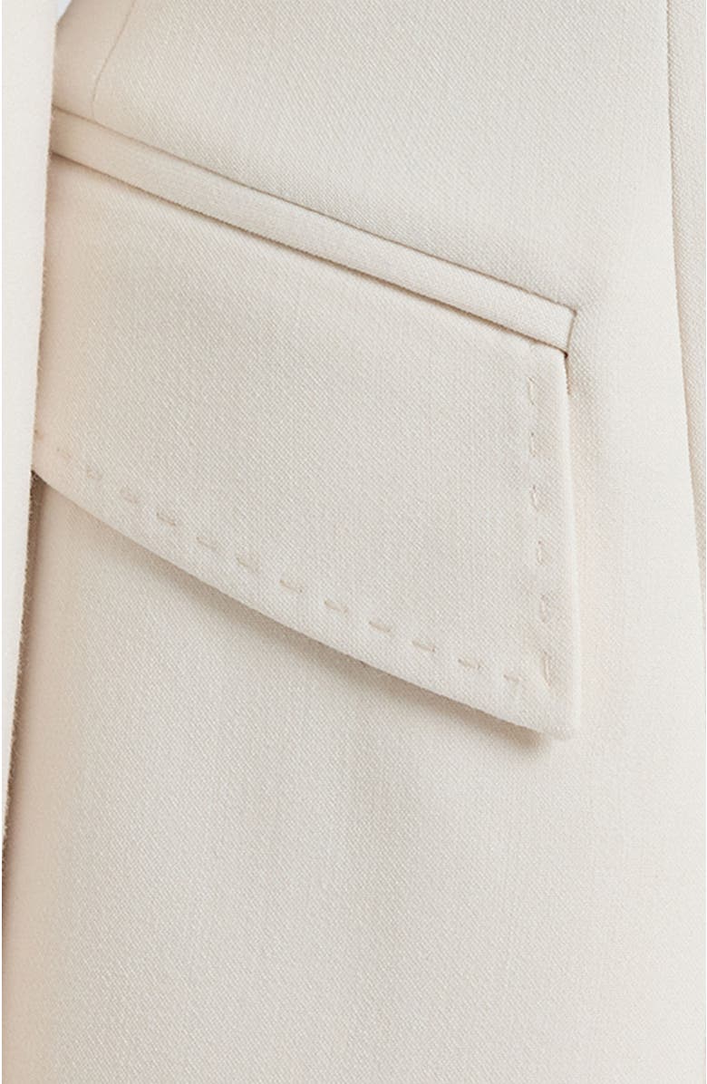 Santorelli Mimi Open Flap Jacket, Alternate, color, Sandstone