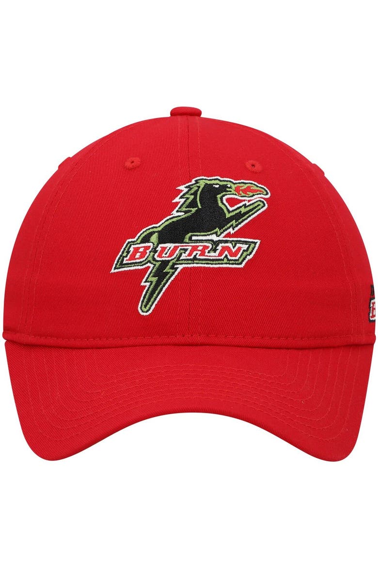 Men's Mitchell & Ness Red Dallas Burn Adjustable Hat, Alternate, color, Red
