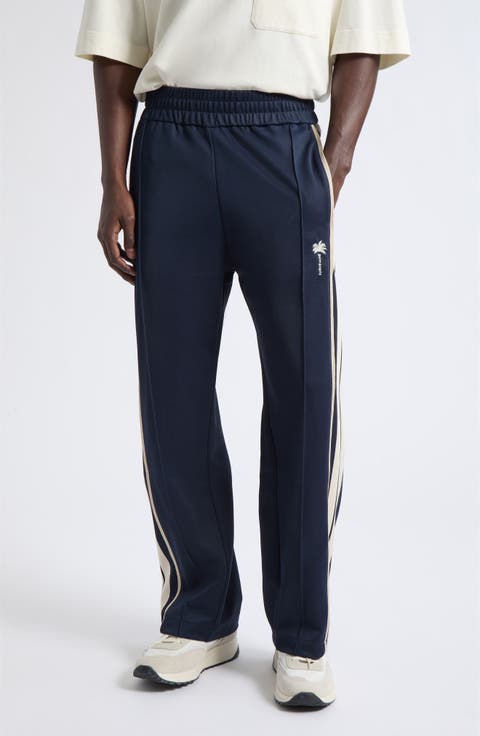 Palm Tree Stripe Track Pants