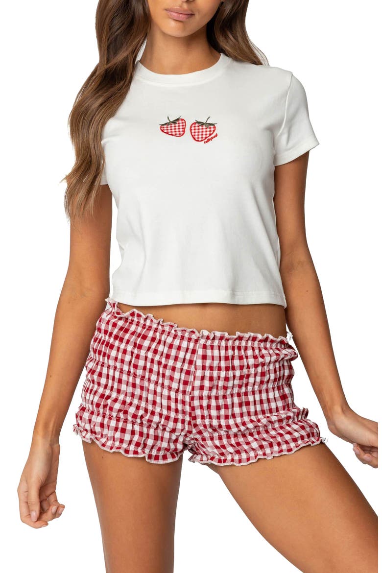 So Sweet Baby Tee, Main, color, WHITE