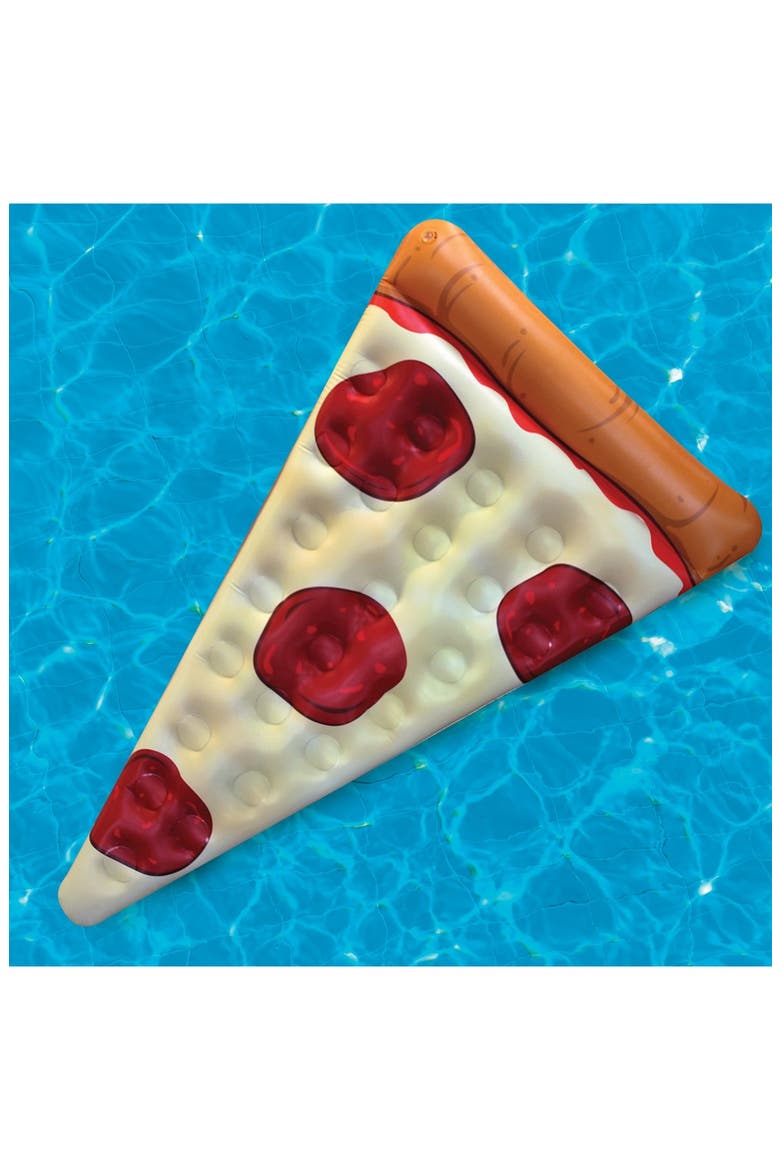 BigMouth Inc. Giant Pizza Slice Pool Float, Alternate, color, MULTI RED