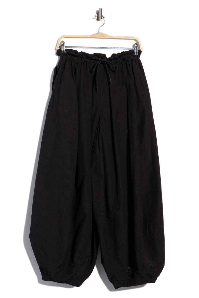 On the Pulse High Waist Wide Leg Pants, Alternate, color, BLACK