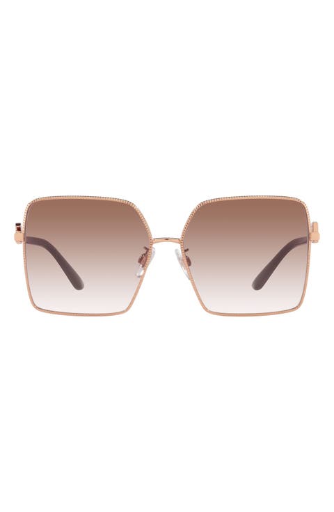 60mm Square Sunglasses
