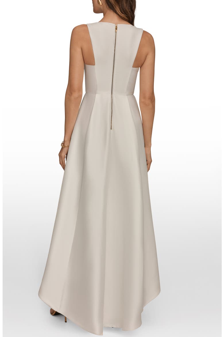 High Low Gown, Alternate, color, CREAM
