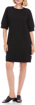 Karen Kane Raglan Sleeve Sweatshirt Dress