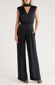 Ramy Brook Fate Sleeveless Wide Leg Jumpsuit