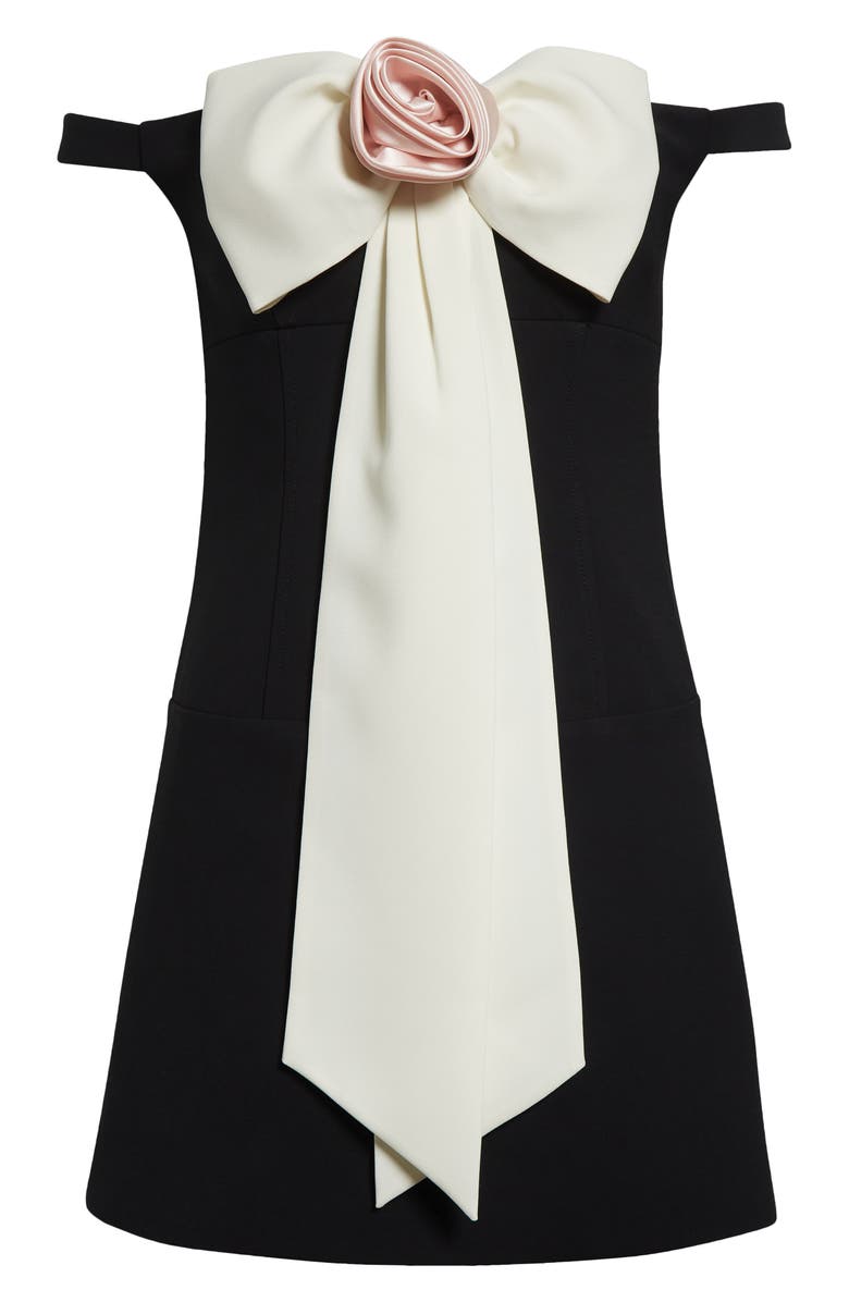 Sandy Liang Tulips Off the Shoulder Minidress, Alternate, color, 