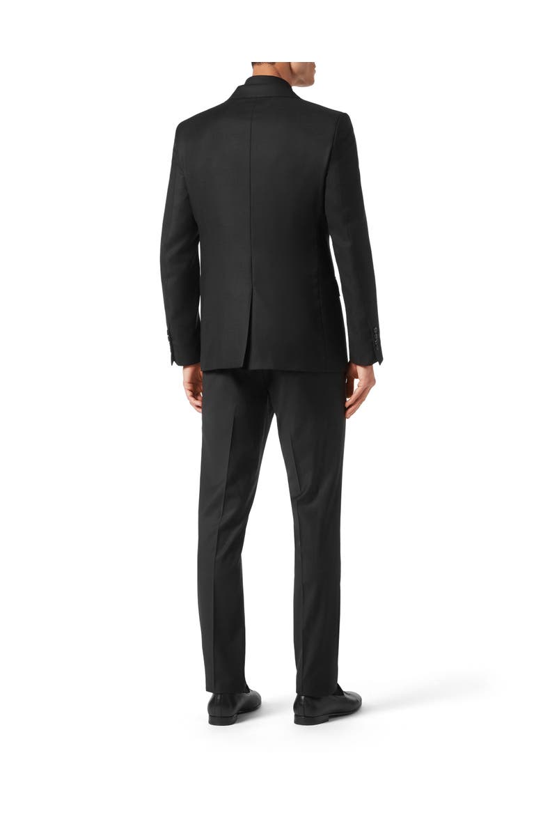 Light Wool Blazer Men, Alternate, color, black