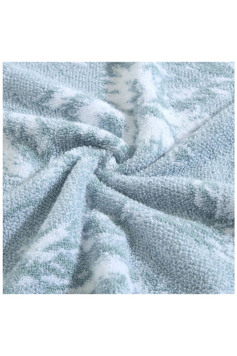 Shadow Hibiscus 6-Piece Towel Set, Alternate, color, LT-PASTEL BLUE