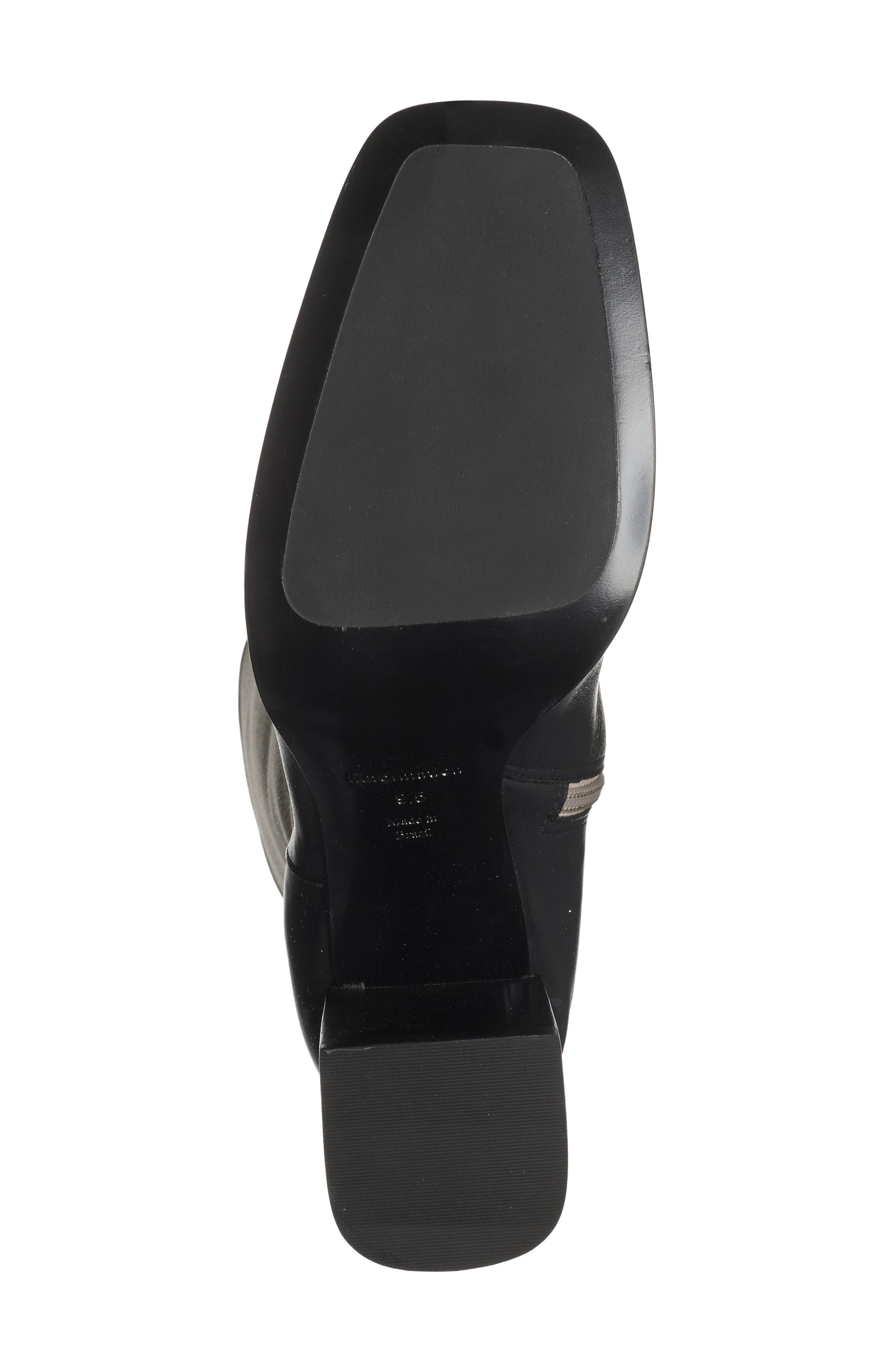 Frederique Knee High Boot, Alternate, color, BLACK OATMEAL