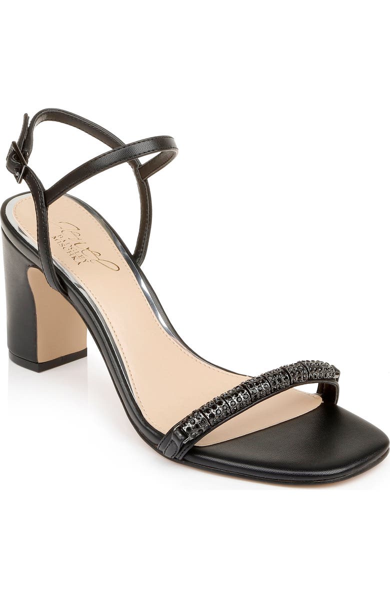 Jewel Badgley Mischka Charlee Block Heel Sandal, Main, color,