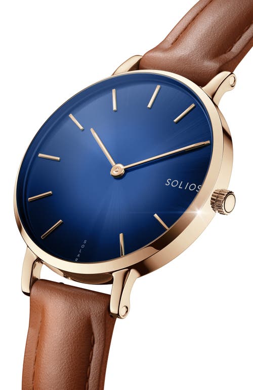 Solios Watches The Solar Mini | Blue Dial