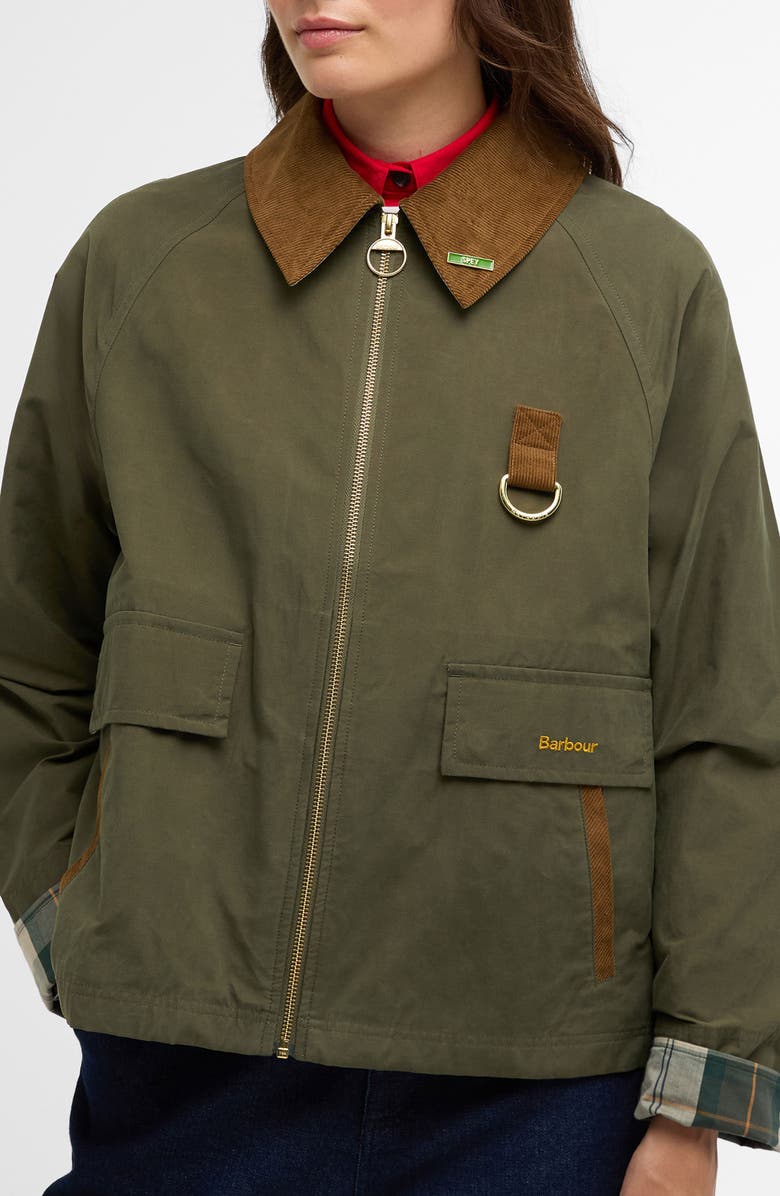 Barbour Icons Spey Water Repellent Jacket, Main, color, Ivy Green/ Ancient