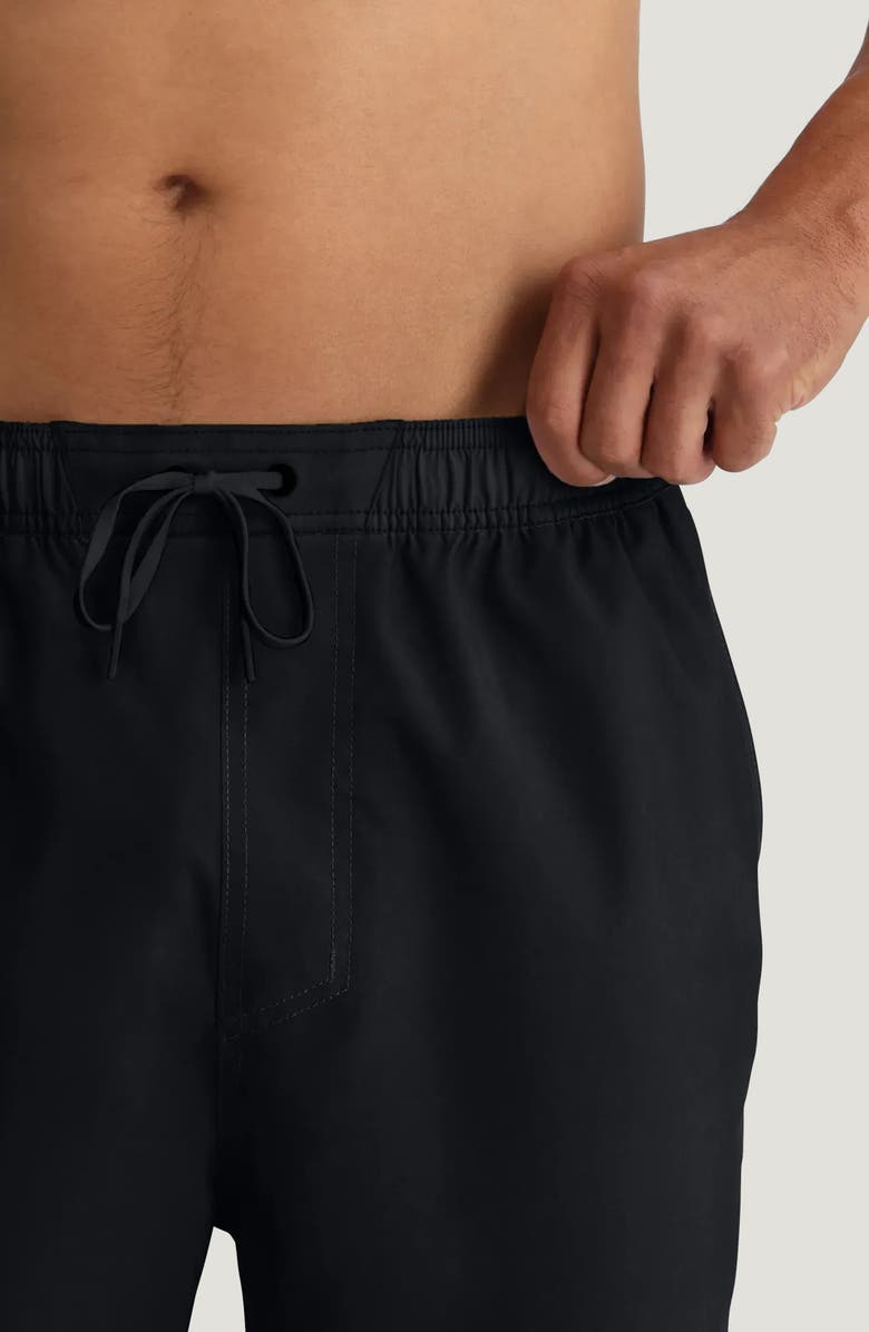 Free Fly Downshore Swim Trunks, Alternate, color, Black