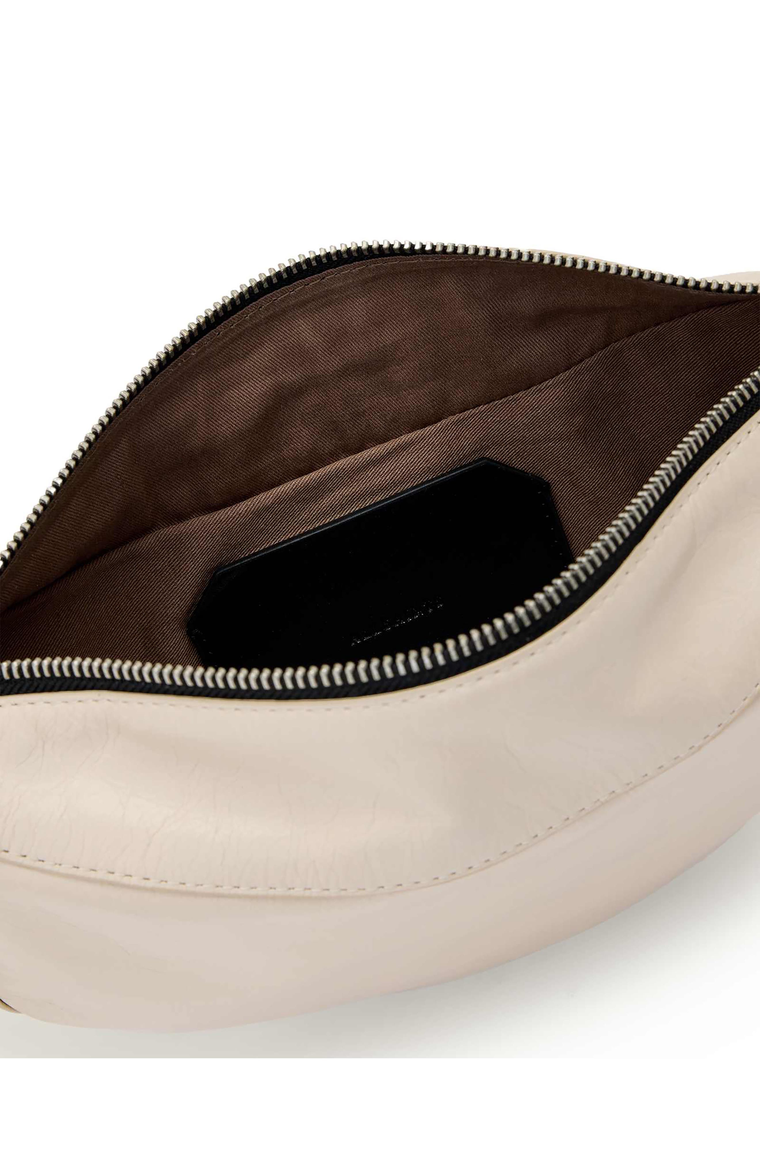 Micro Luna Shoulder Bag, Alternate, color, GYPSUM WHITE