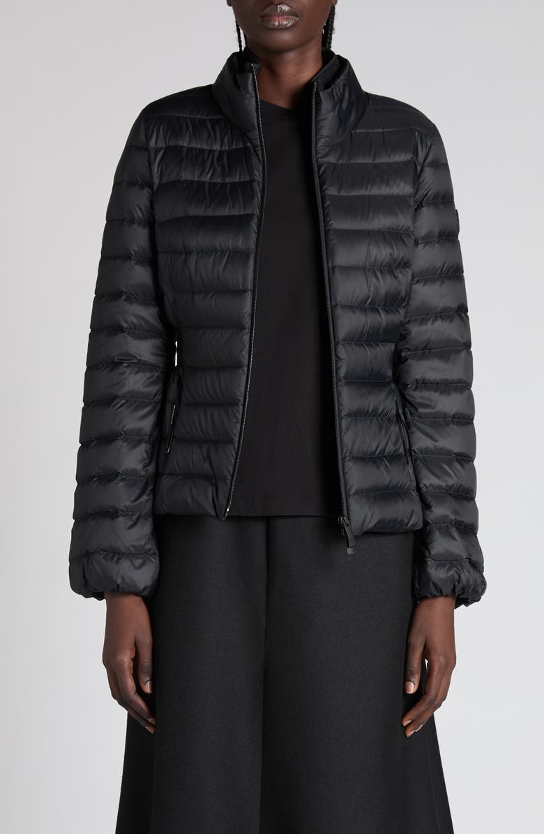 Moncler Verrerie Down Puffer Jacket, Main, color, Black