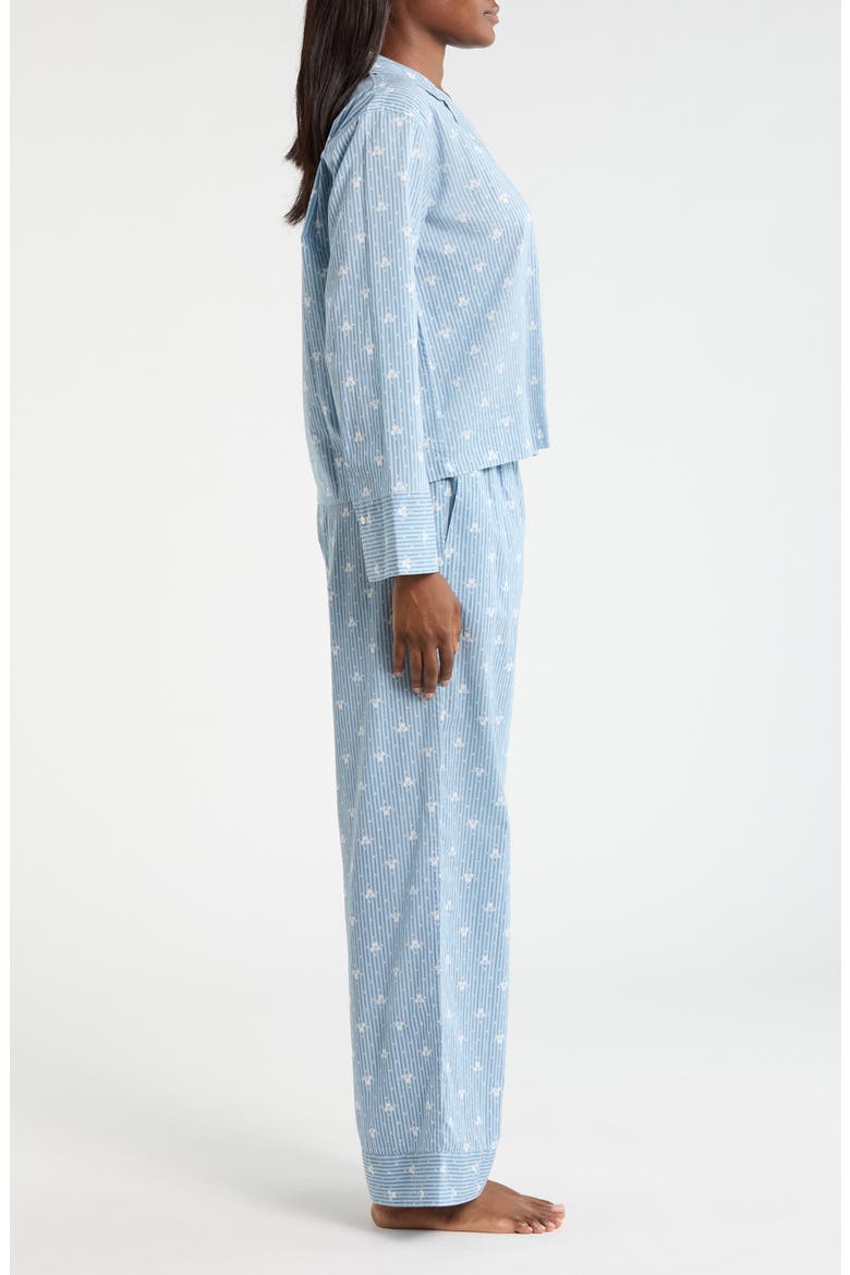 Cotton Pajamas, Alternate, color, VINTAGE FLORAL STRIPE