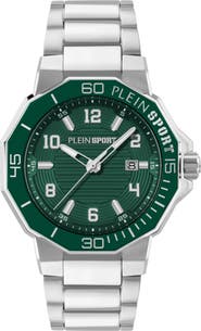 PLEIN SPORT Titan Bracelet Watch, 44mm