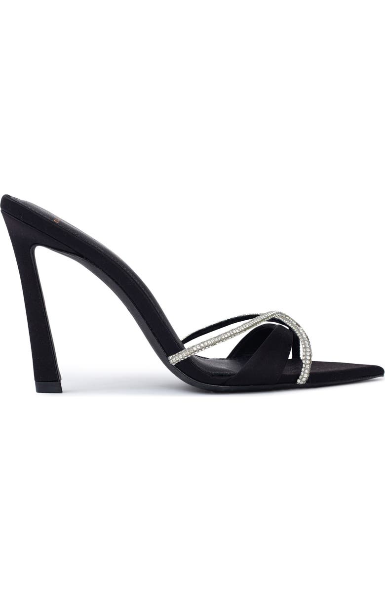 BLACK SUEDE STUDIO Sienna Pointed Toe Slide Sandal, Alternate, color,