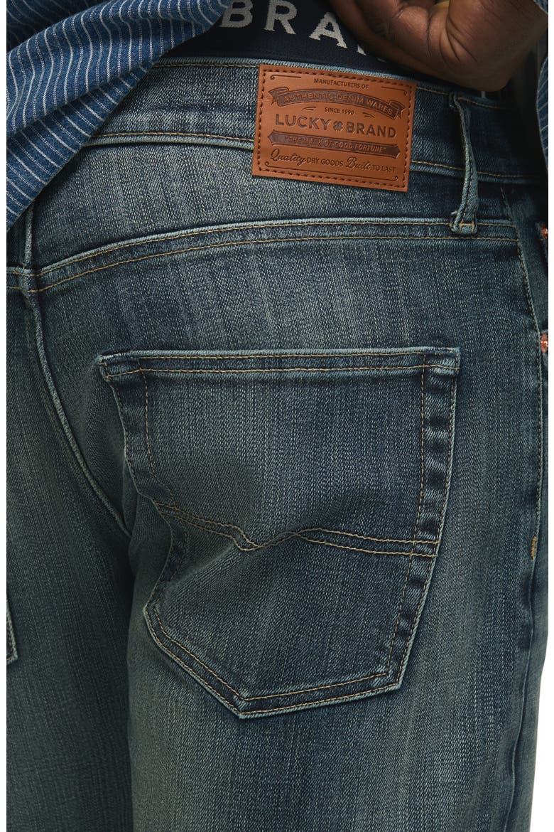 410 Athletic Straight Leg Jeans, Alternate, color, LST WKND BLUE