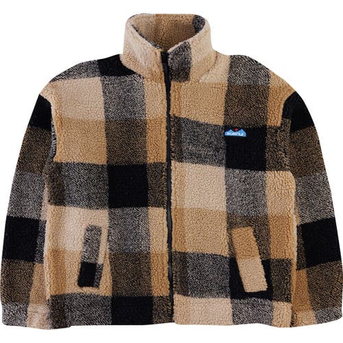 Kavu Loven Full-zip Jacket In Brown