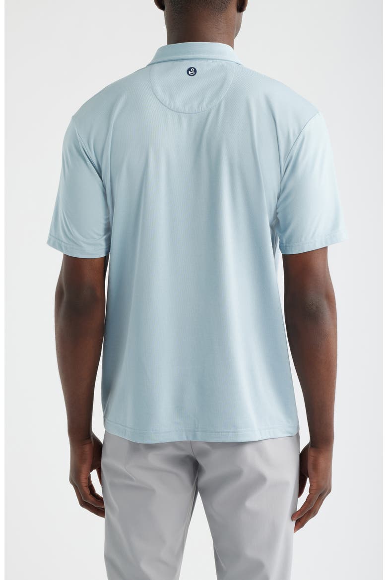 James H Solid Performance Golf Polo, Alternate, color, SKY-HEATHER