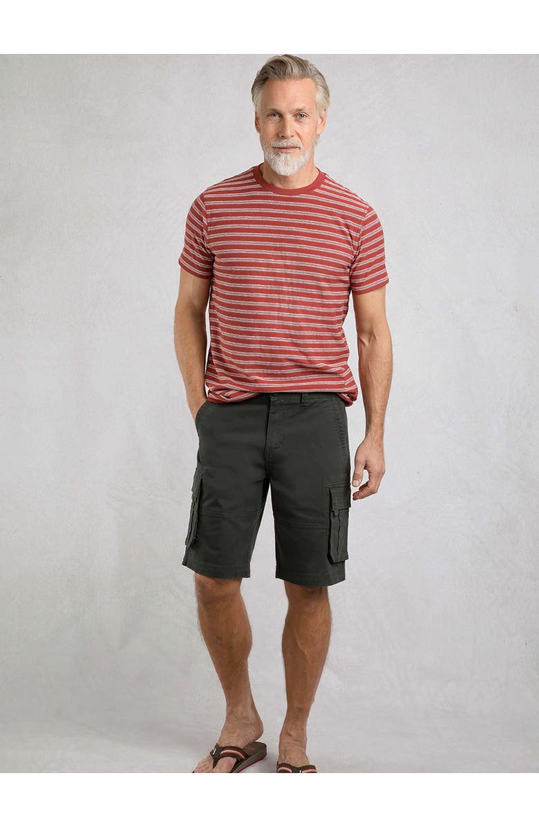 Weird Fish Rigney Cargo Shorts, Alternate, color, Washed Black