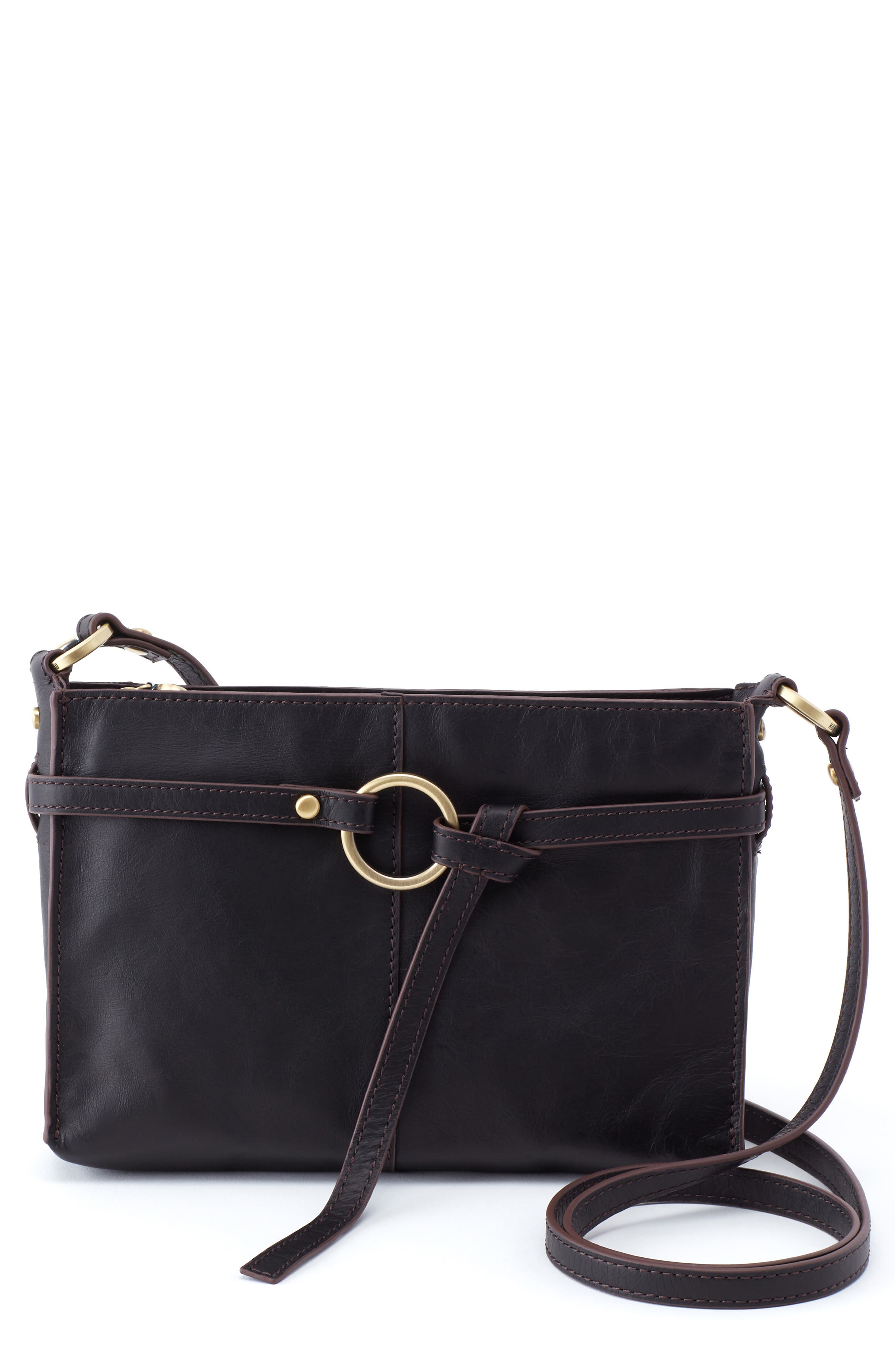 HOBO Libra Leather Crossbody Bag, Main, color, 