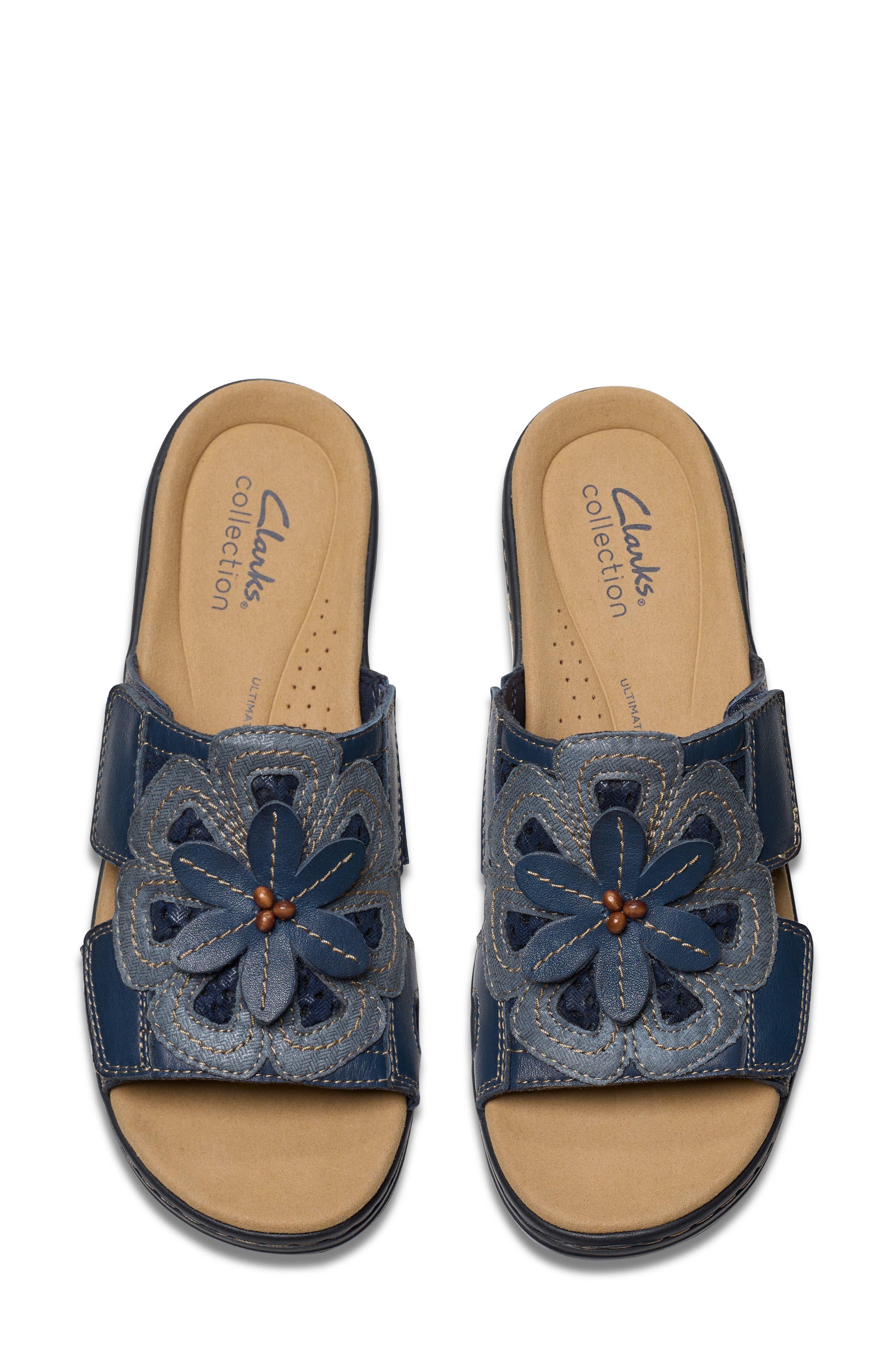 Clarks<sup>®</sup> Merliah Belle Wedge Sandal, Alternate, color, 