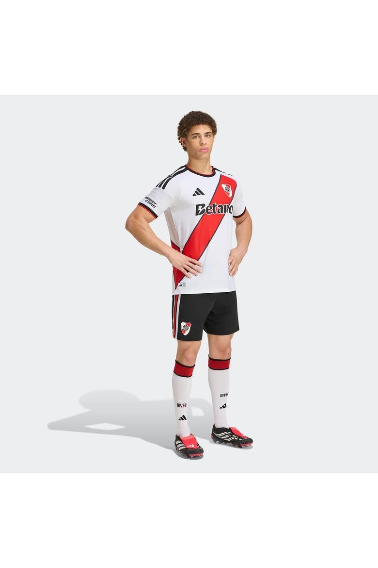 Men's adidas White Club Atlético River Plate 2026/27 Home On-Field Authentic Jersey, Alternate, color, White