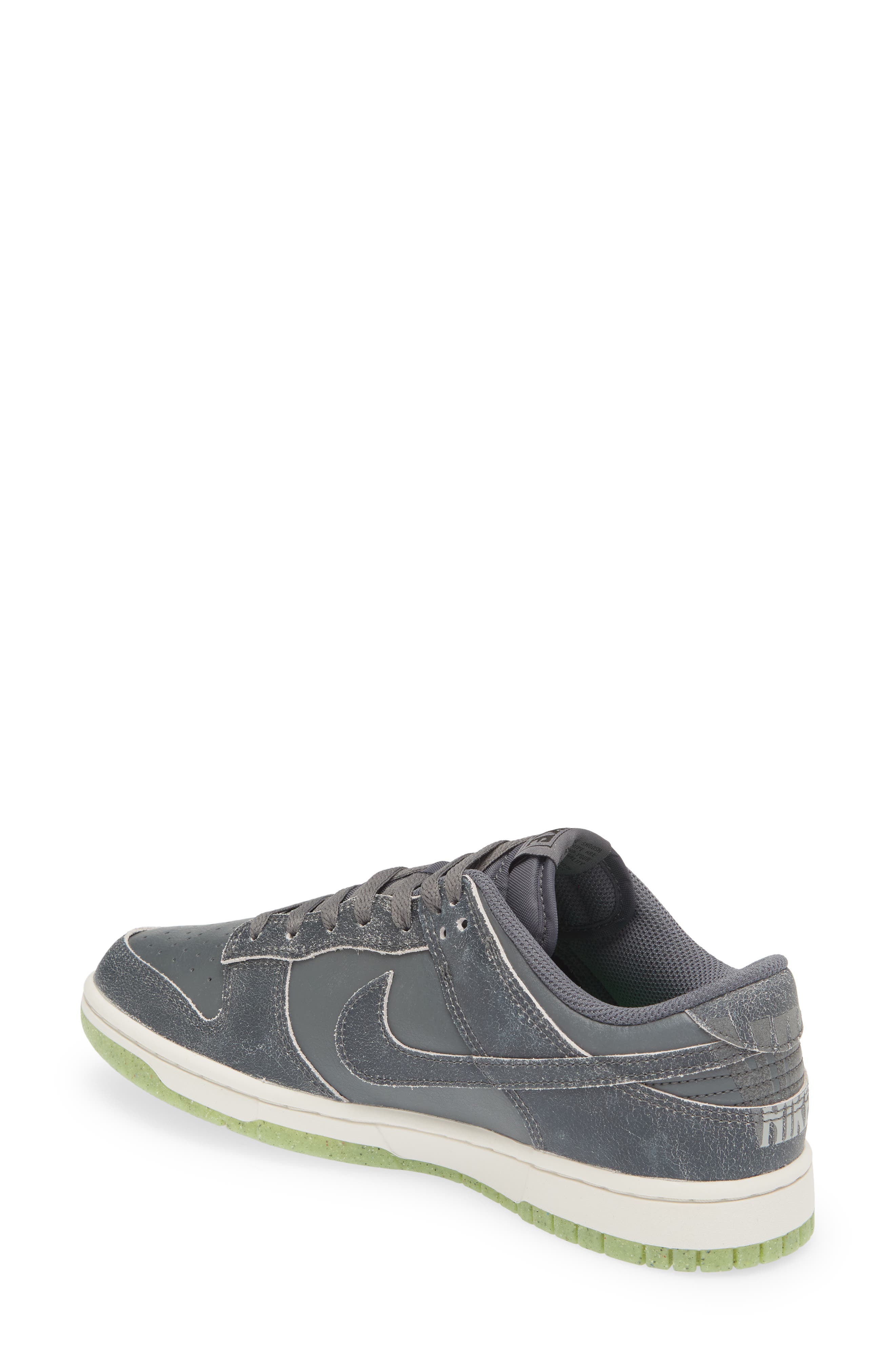 Nike Dunk Low Double Swoosh Low Top Basketball Sneaker, Alternate, color, 