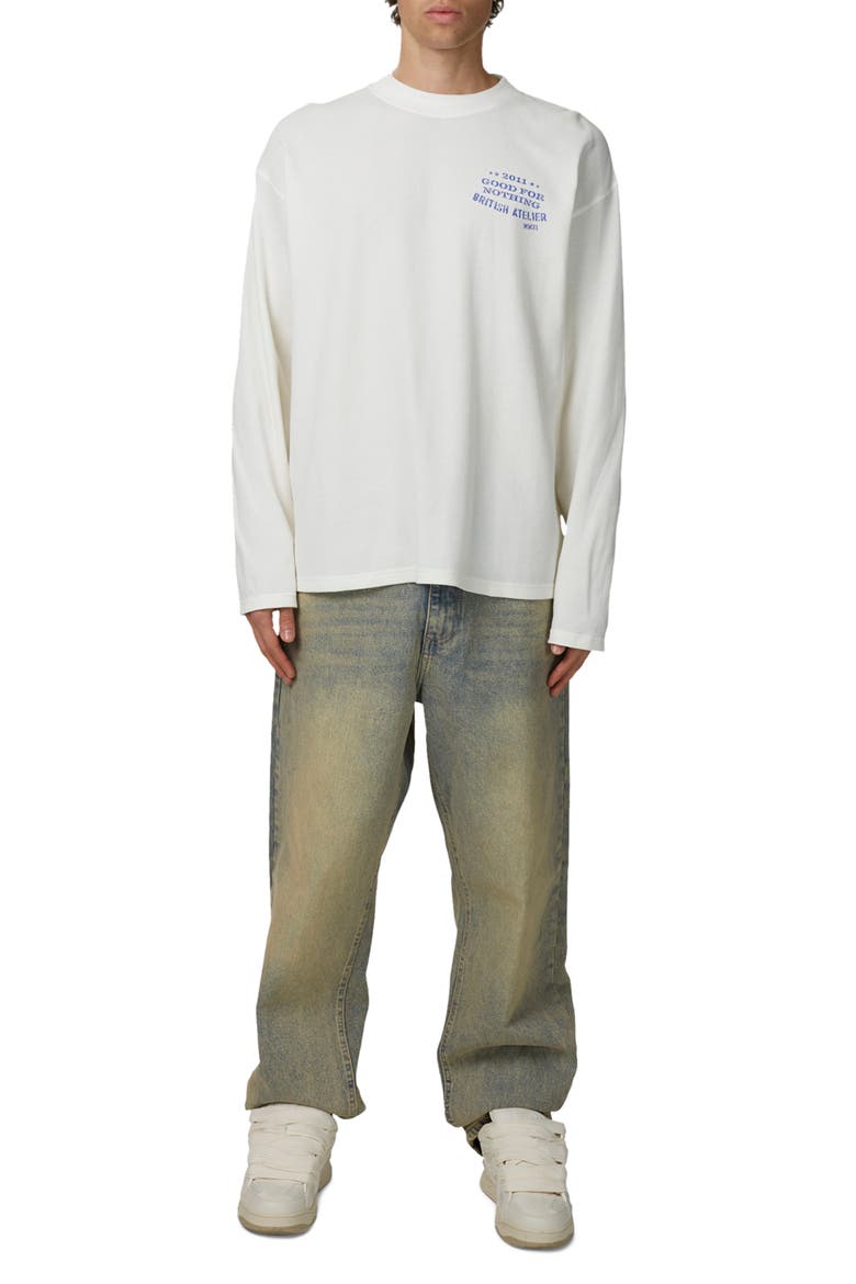 Long Sleeve Icarus T-Shirt, Alternate, color, Ivory