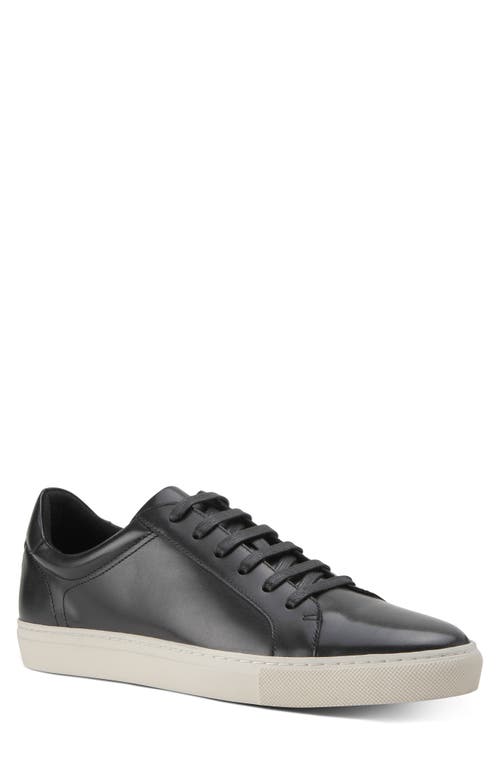 Blake Mckay Jay Low Top Sneaker in Black Leather 