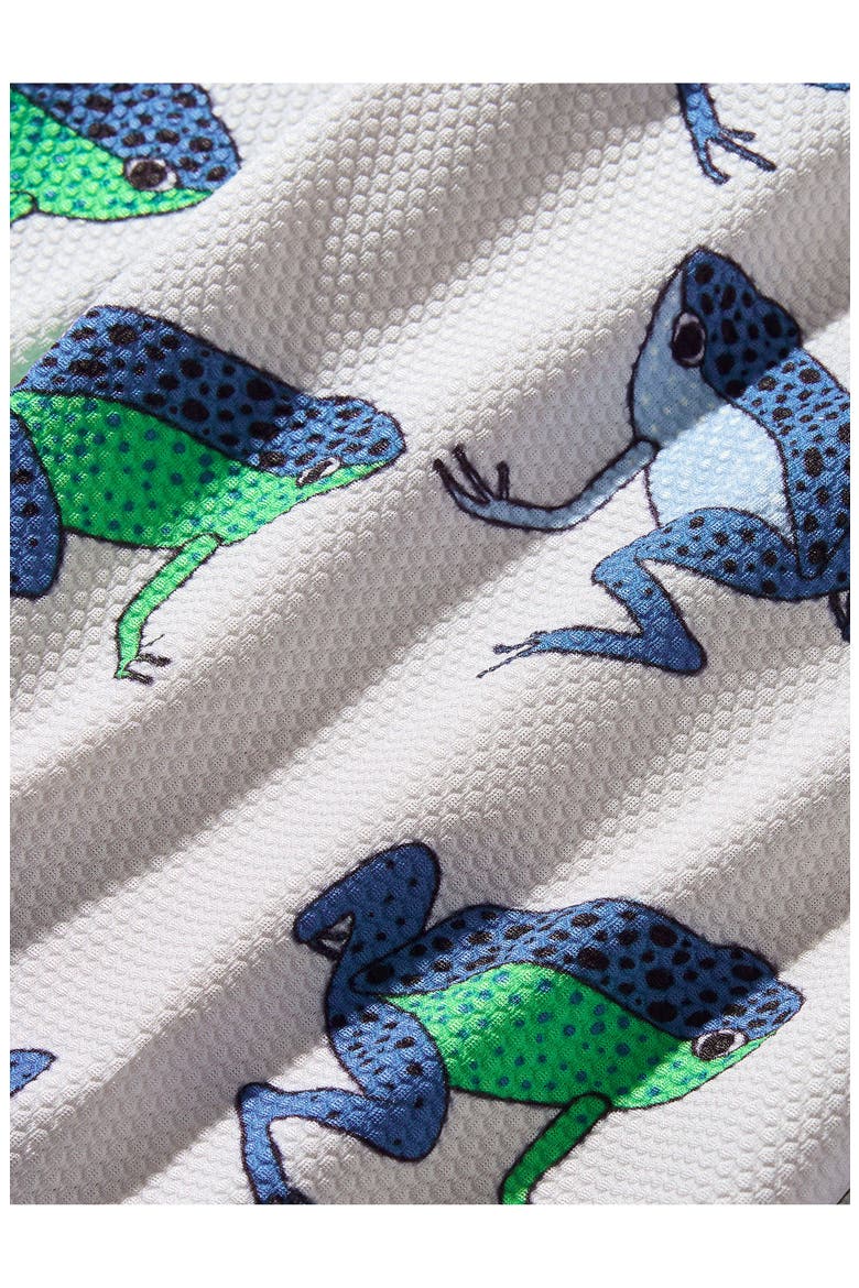 Rash Guard Baby Swimsuit, Alternate, color, Blue Dart Frogs