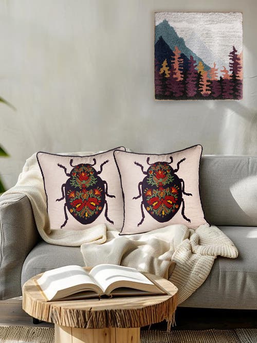 Gauri Kohli Udaipur Throw Pillow Cover In Multi