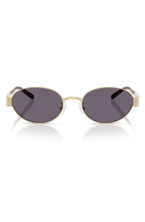 54mm Oval Sunglasses