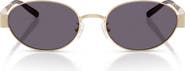 Tory Burch 54mm Oval Sunglasses