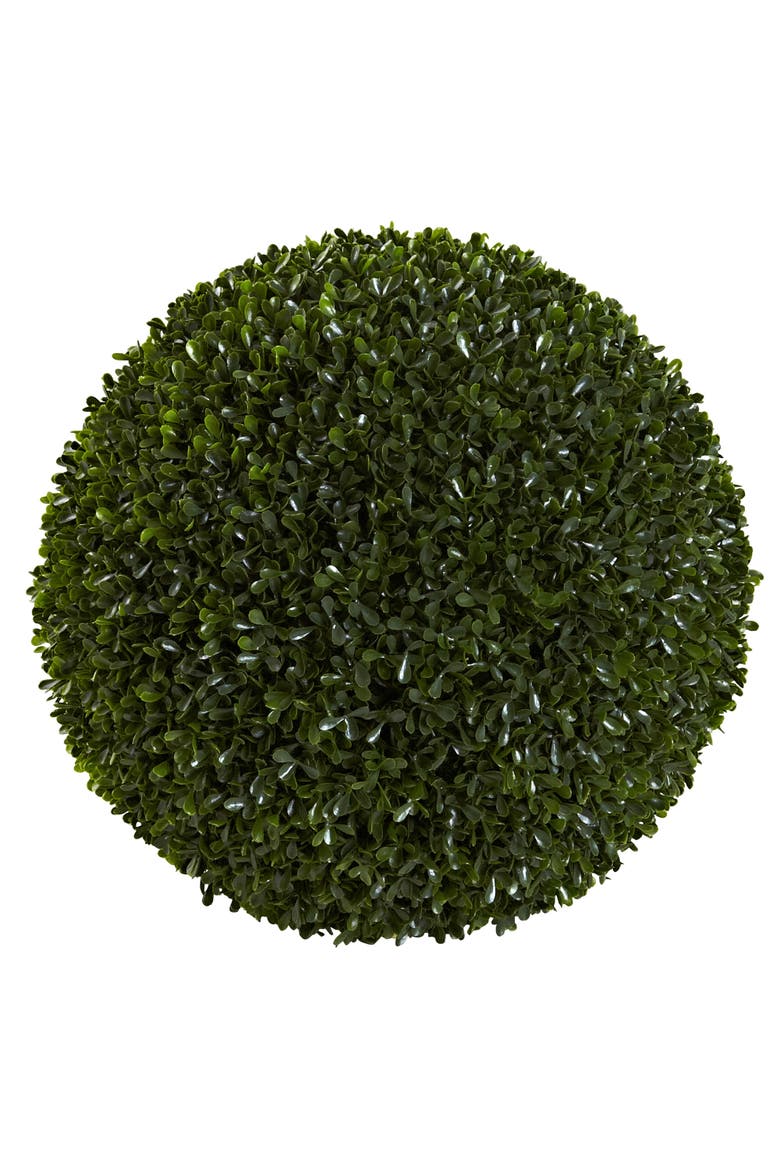 14-in Boxwood Ball w/1202 Lvs, Main, color, Green