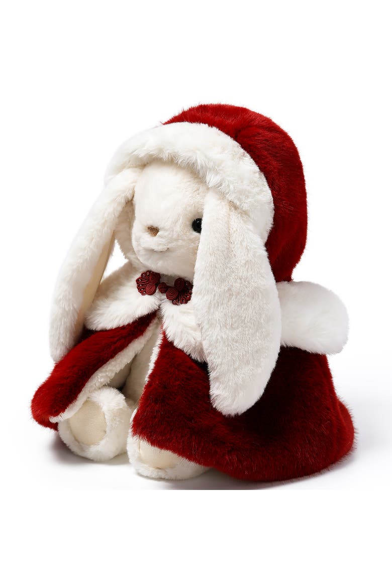 Smiling Rabbit 9.8in Plush, Alternate, color, Multicolored