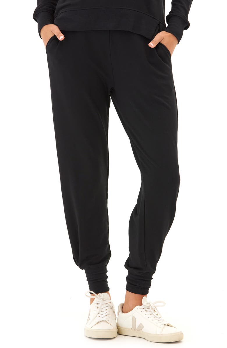 Threads 4 Thought Zarina Tulip Hem Terry Joggers, Main, color, 