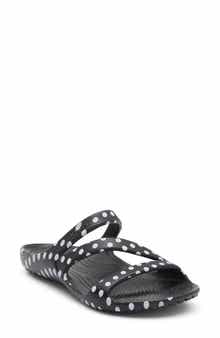 CROCS Kadee II Polka Dot Slide Sandal