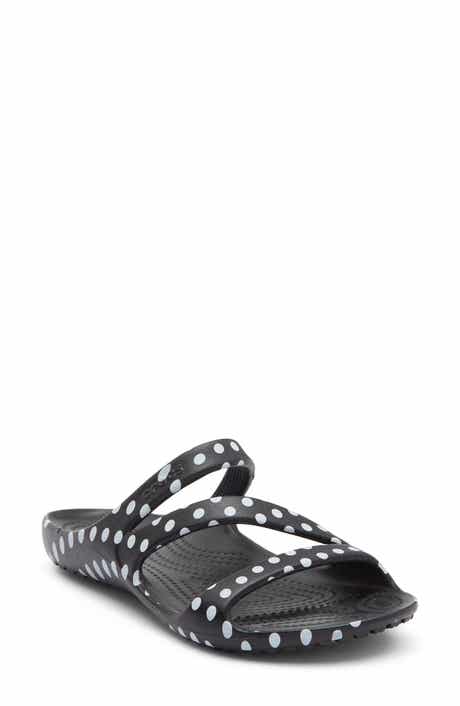 CROCS Kadee II Polka Dot Slide Sandal