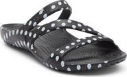 CROCS Kadee II Polka Dot Slide Sandal