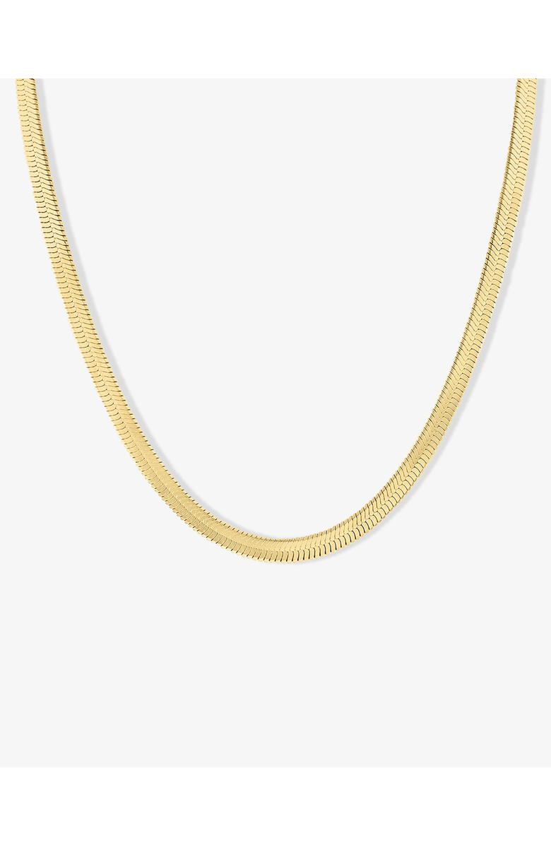 BEN ONI Herringbone Necklace, 5mm, Main, color, Gold