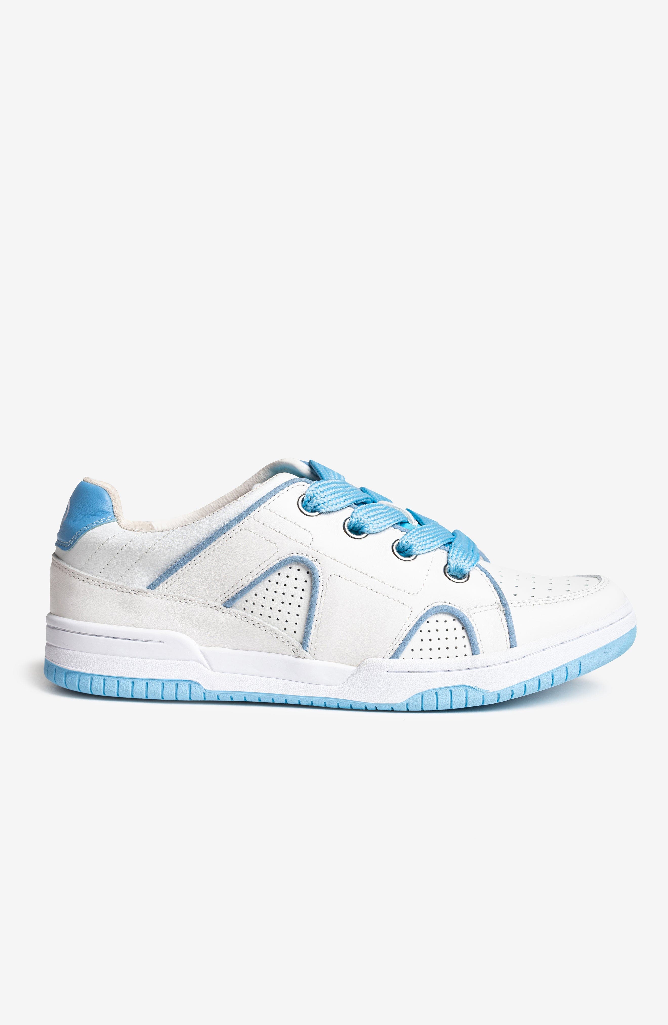 Freshy Steezy Lites Women's Sneaker, Main, color, White/Light Blue