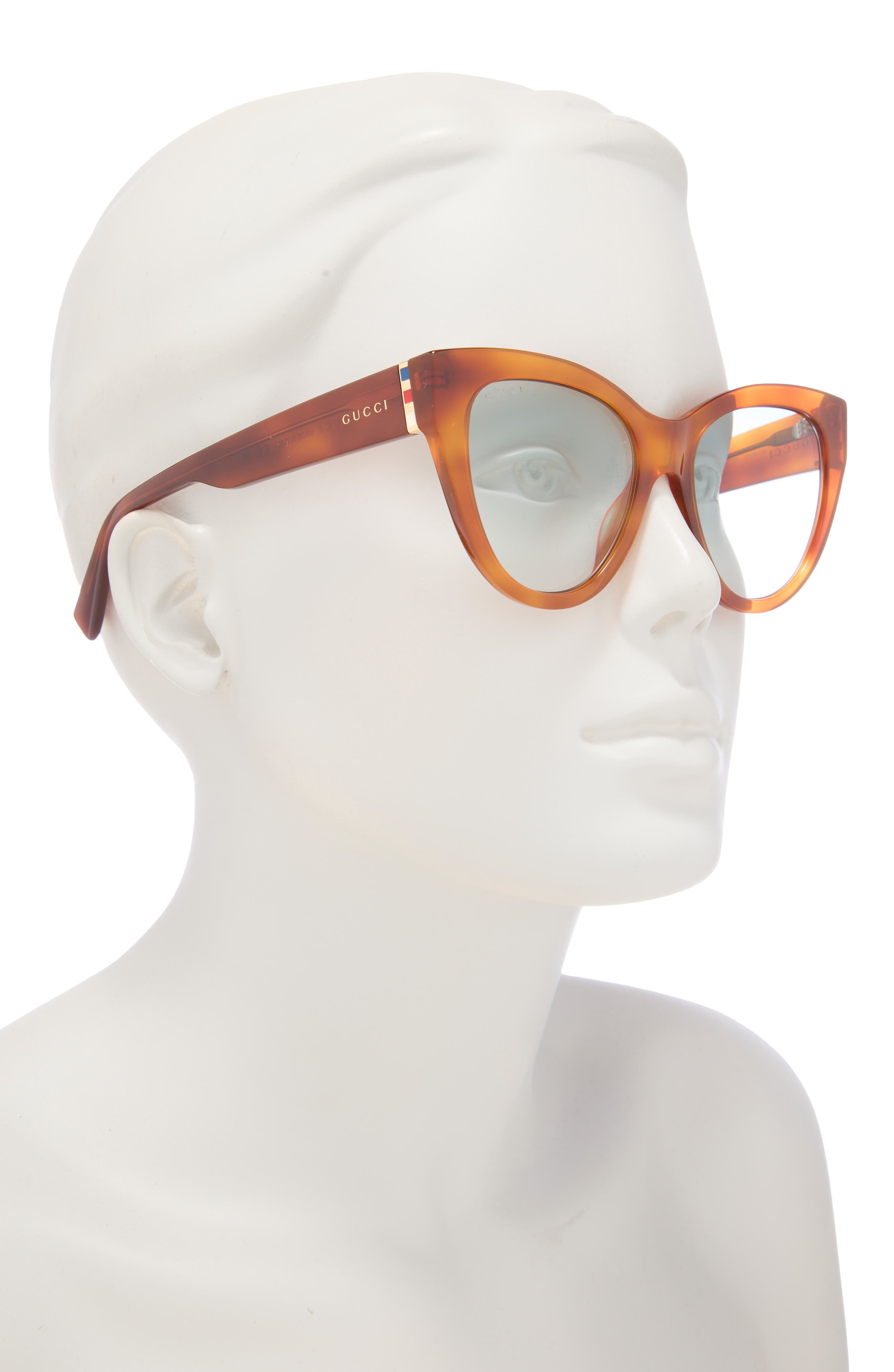 Gucci Core 53mm Cat Eye Sunglasses (Women) | Nordstromrack
