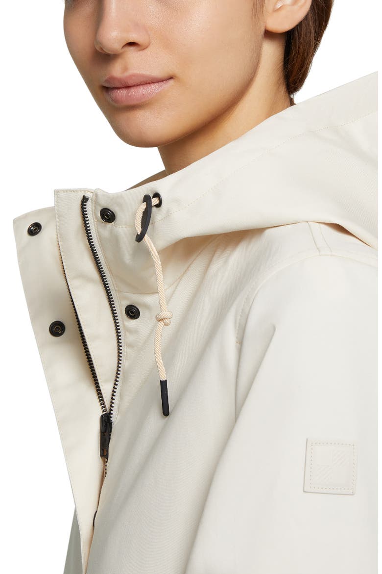 Lilac Water Repellent Raincoat, Alternate, color, SAND DUNE