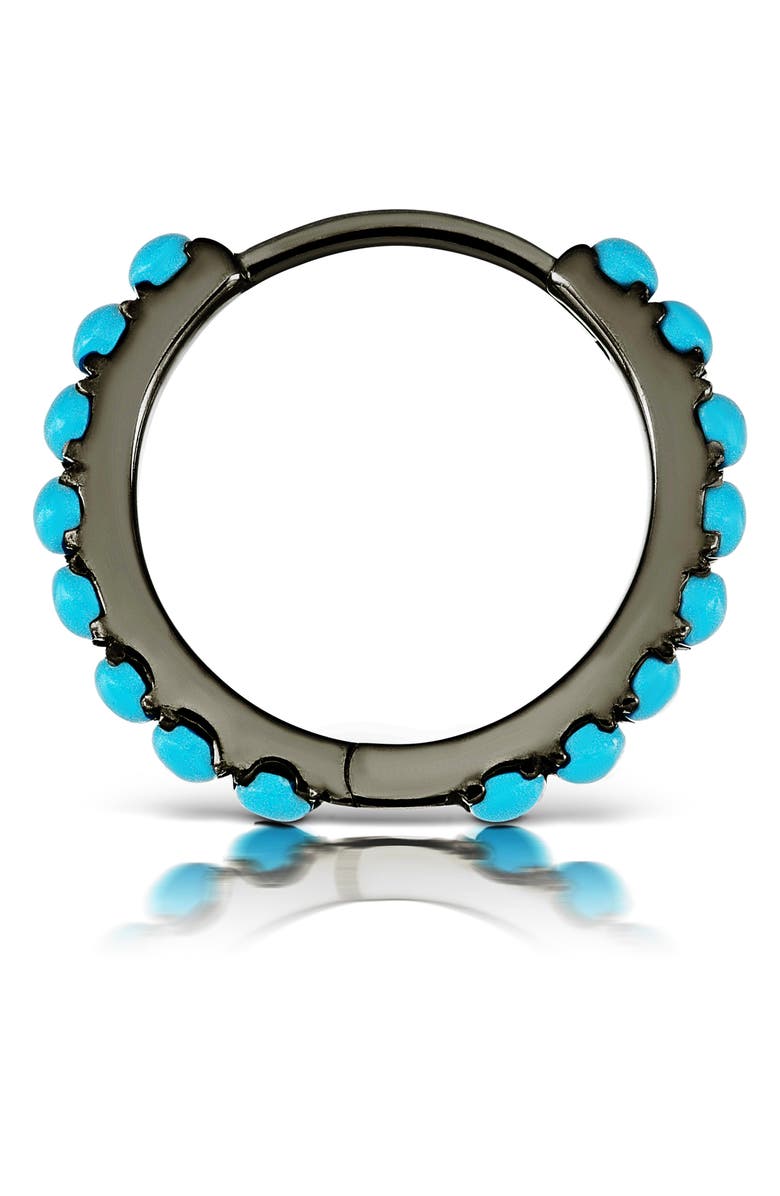 MARIA TASH Turquoise Eternity Clicker Earring, Alternate, color,