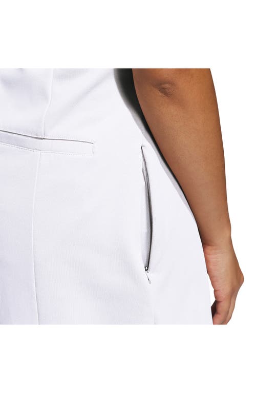 Adidas Golf Sleeveless Golf Dress & Shorts Set In White